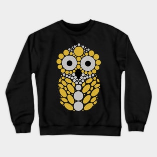 Gold and Silver Owl Crewneck Sweatshirt